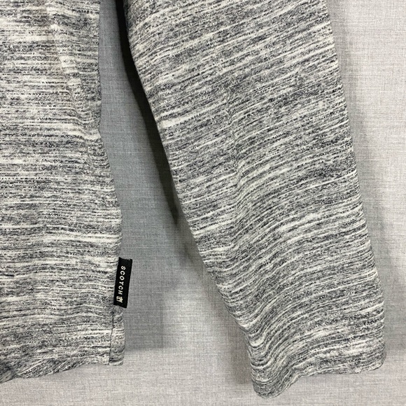 Scotch & Soda Men’s Gray Slub Henley Regular Fit Long Sleeve Shirt Size Large - Picture 4 of 7